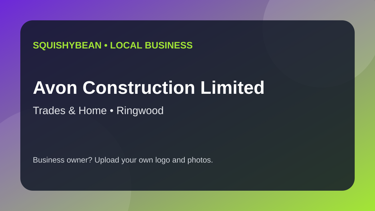 Avon Construction Limited