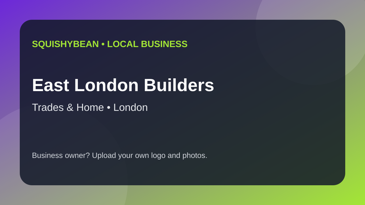 East London Builders