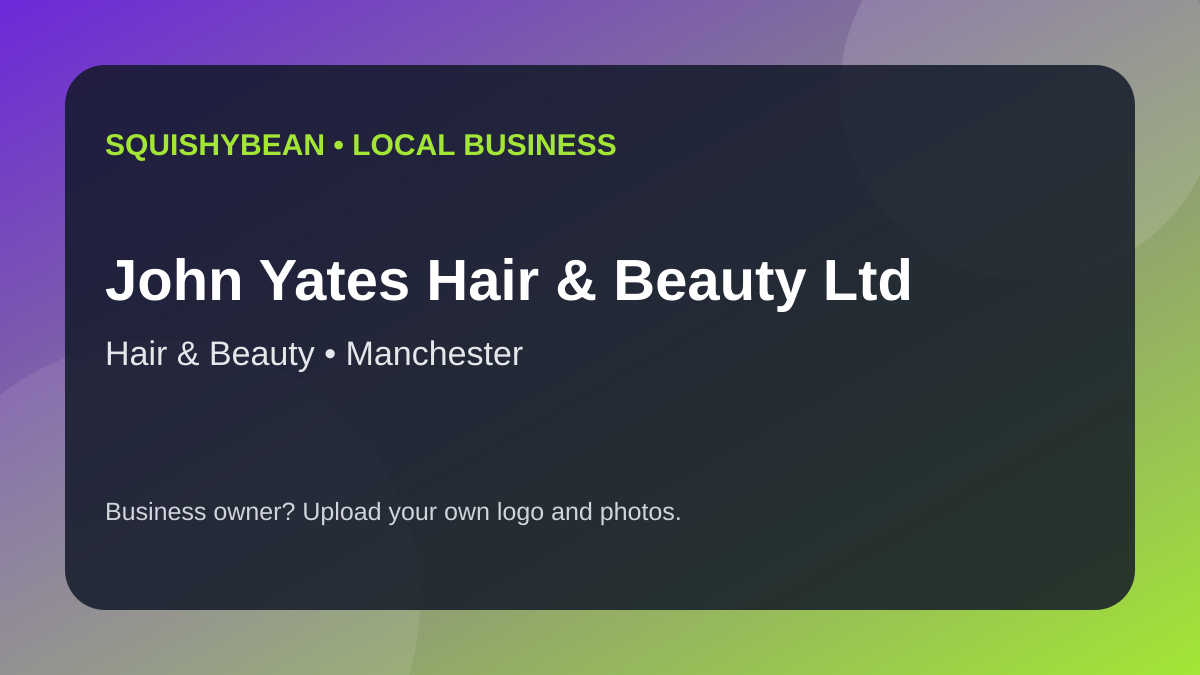 John Yates Hair & Beauty Ltd