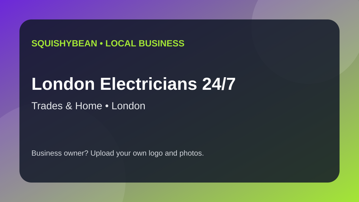 London Electricians 24/7